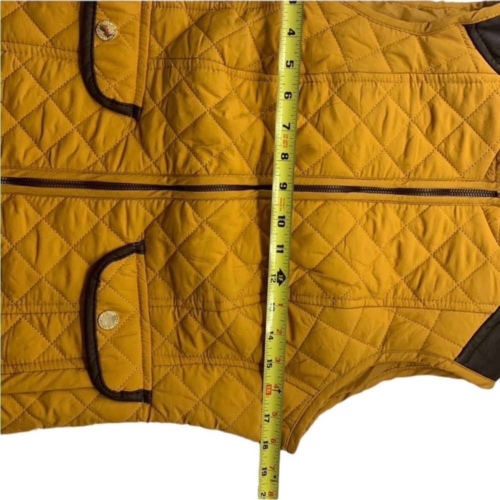 Hollyland Mustard Volored Puffer Vest - Picture 8 of 9